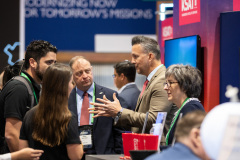 Highlights from the 40th Space Symposium’s Exhibit Hall.