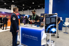 Highlights from the 40th Space Symposium’s Exhibit Hall.