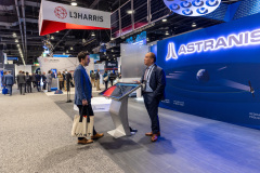 Highlights from the 40th Space Symposium’s Exhibit Hall.