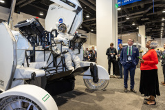 Highlights from the 40th Space Symposium’s Exhibit Hall.