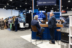 Highlights from the 40th Space Symposium’s Exhibit Hall.