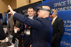 Highlights from the 40th Space Symposium’s Exhibit Hall.