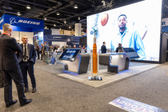 Highlights from the 40th Space Symposium’s Exhibit Hall.