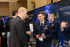 Highlights from the 40th Space Symposium’s Exhibit Hall.