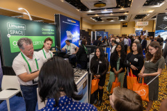 Highlights from the 40th Space Symposium’s Exhibit Hall.
